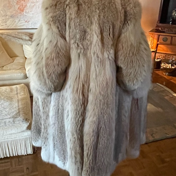 RUSSIAN LYNX FULL LENGTH COAT - Picture 3 of 10